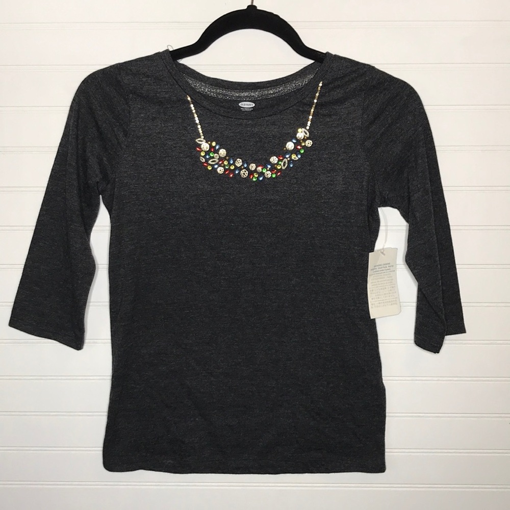 Girls Old Navy Holiday Top 10/12 L